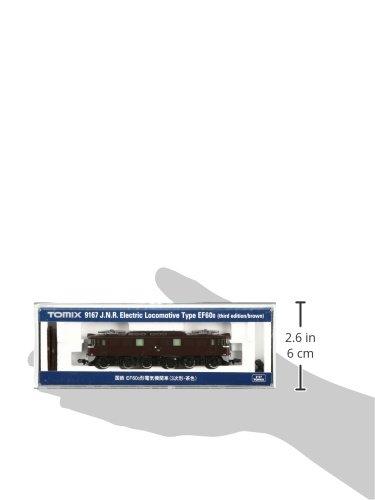 TOMIX N Gauge EF60 0 3rd Edition Brown 9167 Railway Model Electric Locomotive