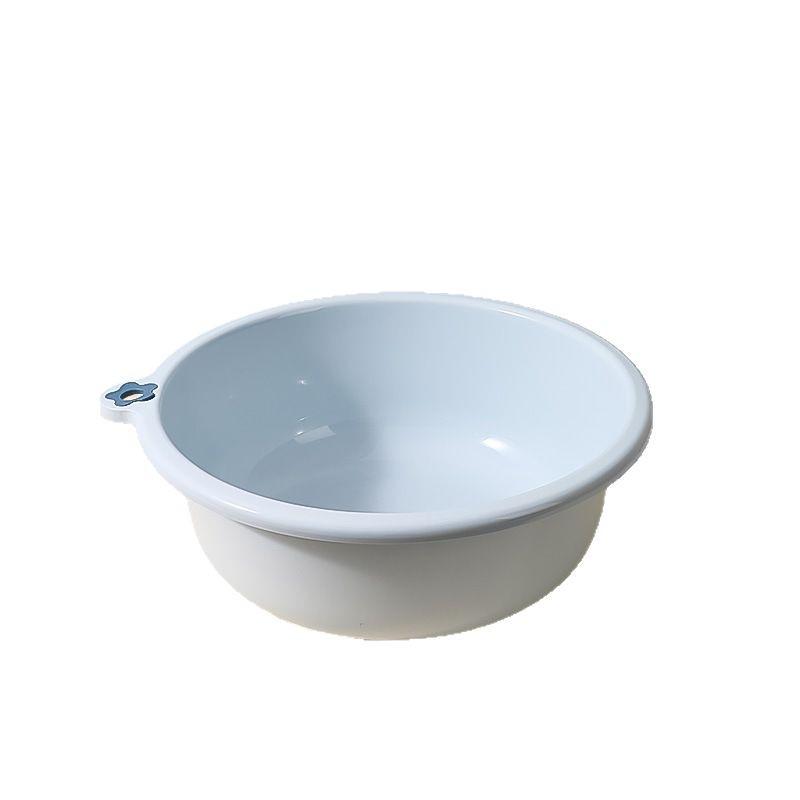 Durable Large Plastic Basin for Laundry, Washing Feet, Face, Vegetables - Ideal for Dorms & Homes