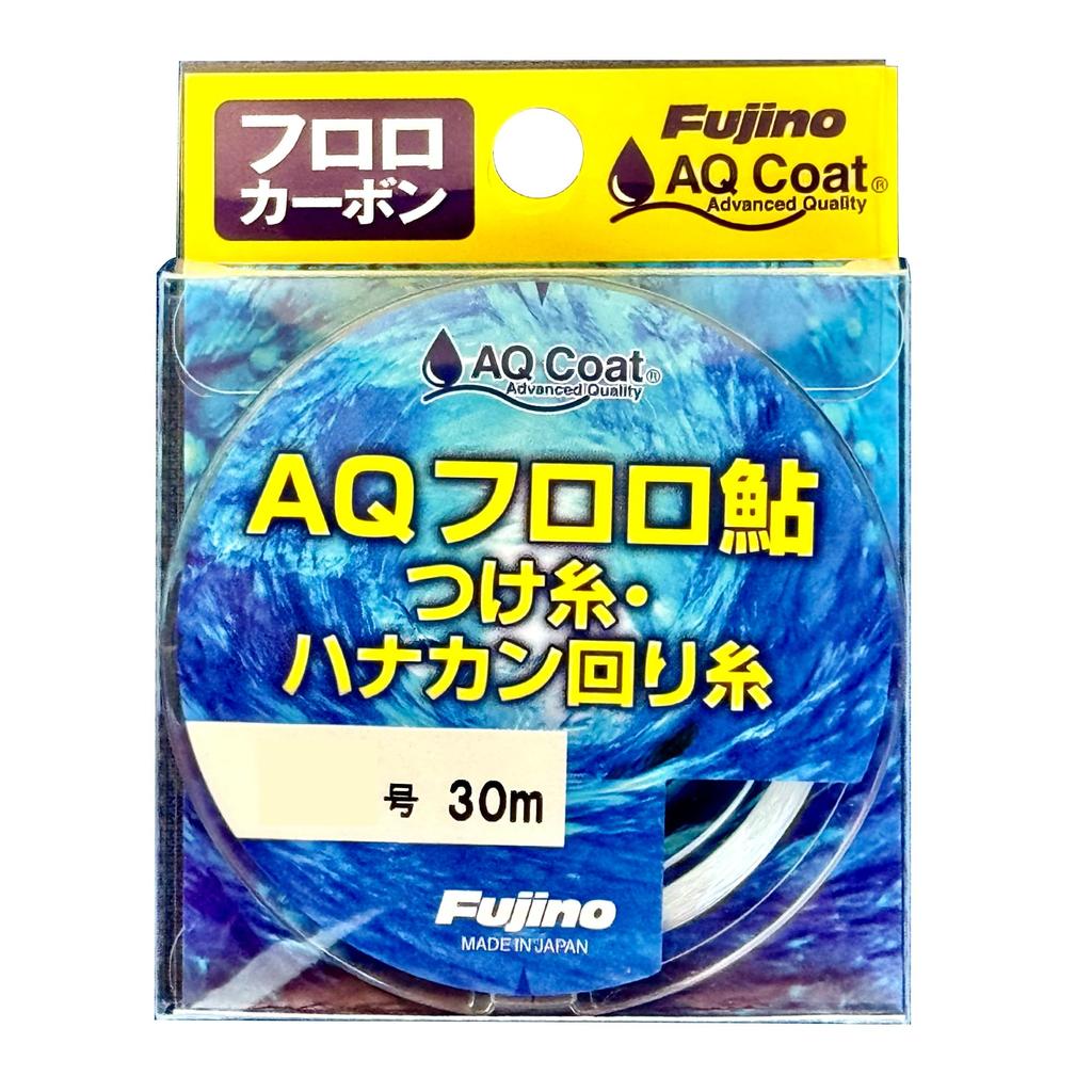 Fujino AQ Fluorocarbon Leader Thread 30m Clear A-121 Line/Hana-ring 1.2