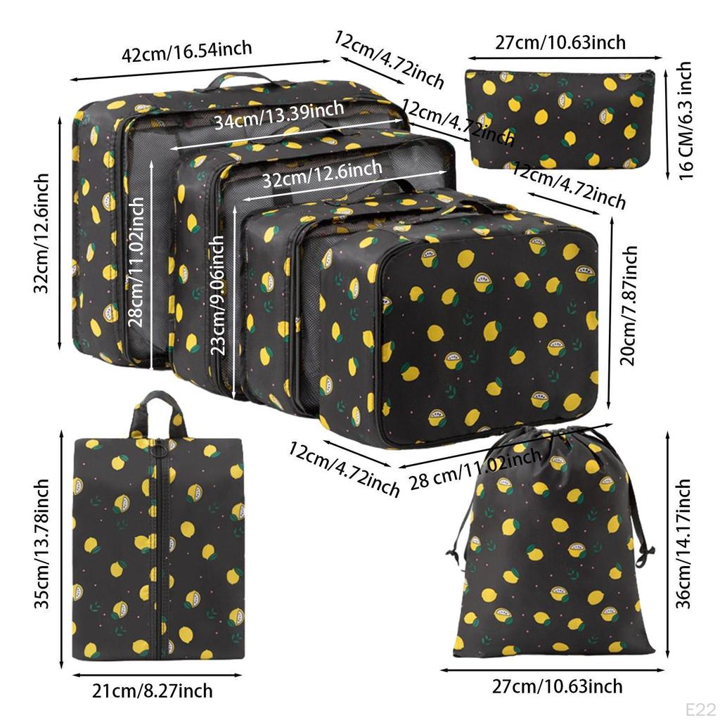 7 Lightweight Pouches for Travel Organization and Clothing Storage