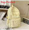 Sac à dos scolaire pour filles de collège et étudiantes avec une capacité de 20 L et un design léger