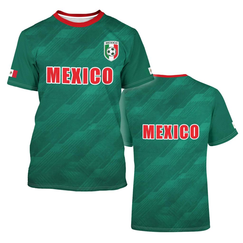 Argentina Soccer Fan Jersey Unisex Short Sleeve Shirt Lightweight Breathable Athletic Tee for Sports Events Supporters