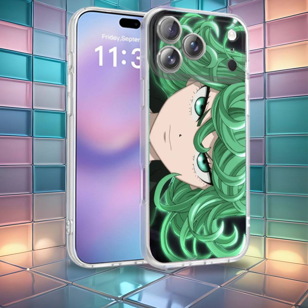 

Чехол для телефона O-One Punch Man Tatsumaki для iPhone 16,14,11,17,13,15,12,Air,Plus,Pro,Max,E,Mini Матовый для Магнитной Беспроводной Зарядки iPhone16plus