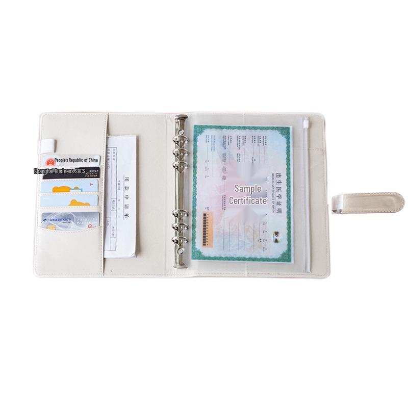 A5 Macaron ID Card Holder & Passport Sleeve Multi-Purpose Binder