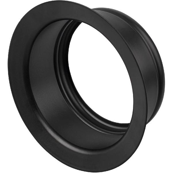 Матовая черная фланцевая гайка для раковины, подходит для InSinkErator FLG-MTBLK, прочная фланцевая гайка из нержавеющей стали для измельчителей отходов InSinkErator и большинства
