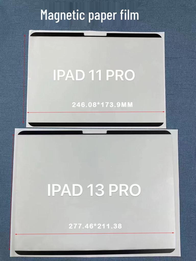Magnetic Paper-like Screen Protector for iPad, Xiaomi, OPPO, Huawei Tablets