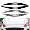 2 Stück Auto Scheinwerfer Augenbrauen Augenlider Abdeckung Zierleiste Dekoration Für Ford Focus MK4 2019 2020 2021