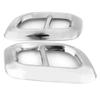2pcs Car Tail Throat Frame 4 Outlet Exhaust Pipe Trim Fits for Mercedes Benz GLC GLE GLS W167 X253 X167 2020