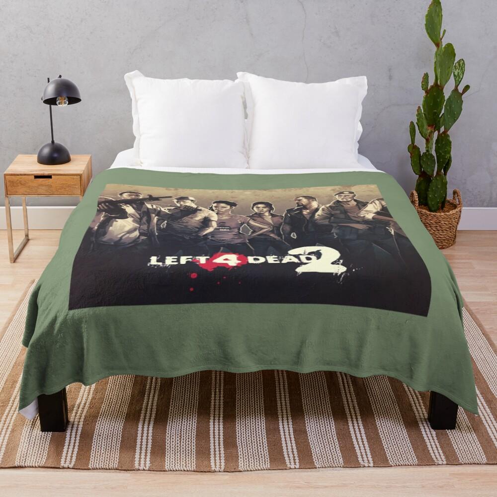 Left 4 Dead 2 _amp_ Left 4 Dead 1 (Fan Art) Throw Blanket