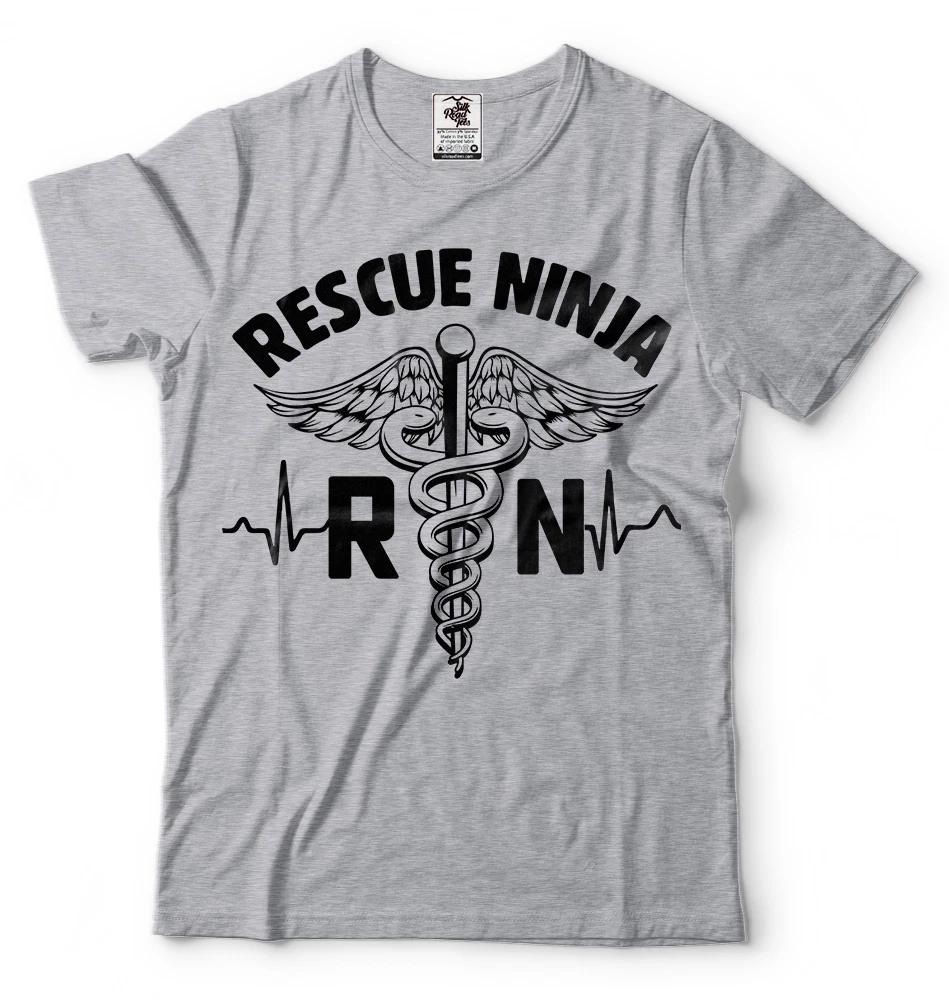 RN Nurse T-shirt Registered Nurse Medical T-shirt Gift for Wife Girlfriend Tee S
