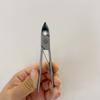 Durable Stainless Steel Cuticle Nipper Anti-Corrosion Trimmer for Ingrown Thick Toenails Fingernails Pedicure Use