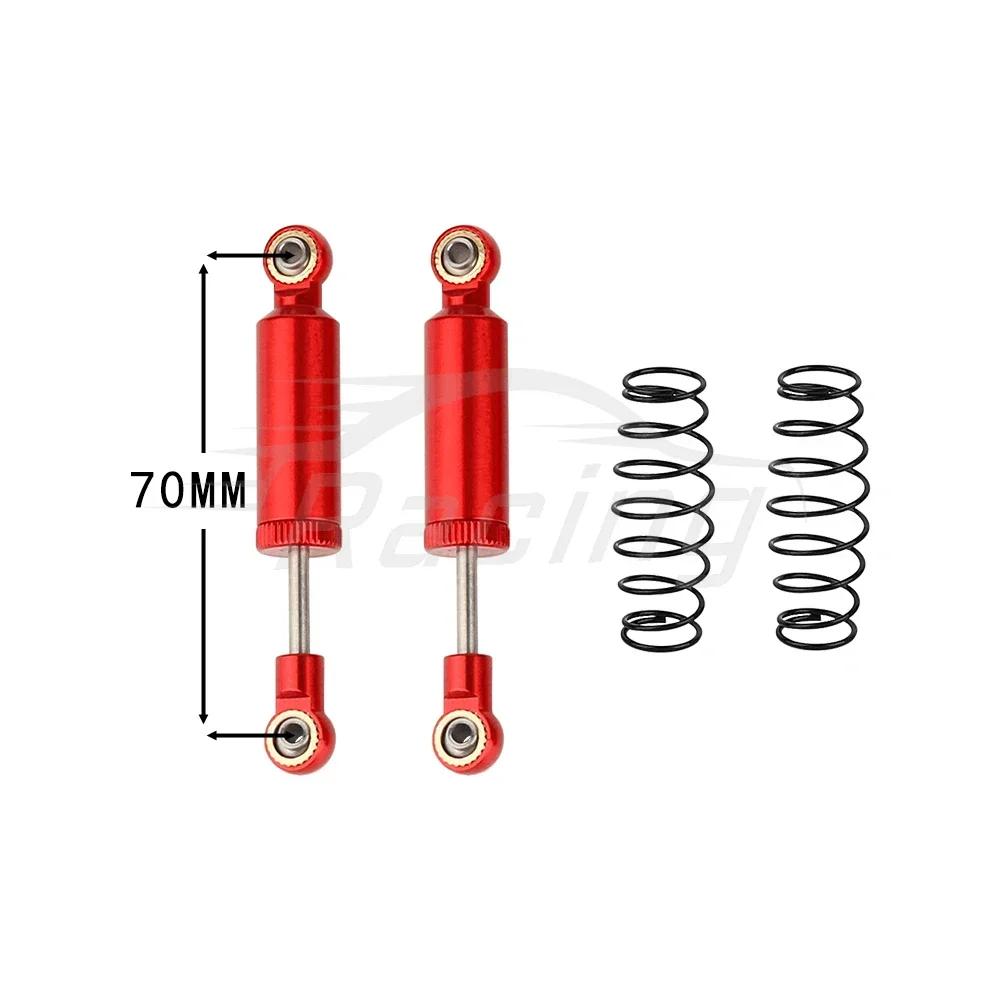 RC Car Built-in Spring 70/80/90/100/110mm Shock Absorber Damper For 1/10 RC Crawler Axial SCX10 II RBX10 Wraith TRX4 MST Redcat