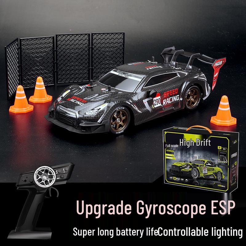 1:16 RC Высокоскоростной дрифт-кар с гироскопом - 4WD Радиоуправляемая гоночная игрушка
