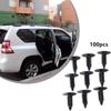 Fender Retainer Bumper Clips 100pcs 8mm Hole Accessories Car Plastic Push Pin Replacement Vehicle For Chrysler