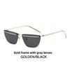 Uv400 Unisex Square Metal Sunglasses With Lenses For Fashion And Travel