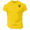 Vikings Wolf T Shirt Pocket Gym Clothing Bodybuilding Training Workout Mma Top