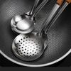 Durable Stainless Steel Wok Spatula Long Handle Kitchen Gadgets Kitchen Cooking Utensil Set Rice Spoon Ladle Cooking Tools
