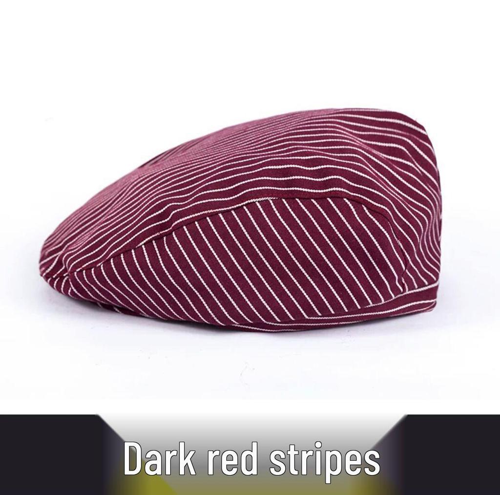 Dámská prodyšná kuchařská čepice s výšivkou loga pro kuchyni, catering a obchod s mléčným čajem