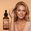 Sunless Tanning Drops for Face and Body Natural Bronzing Solution Lightweight Formula with Dropper for Even Application 50ml