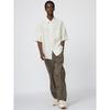 Uniqlo Japan Premium Linen Oversized Shirt Stripe