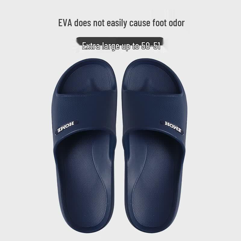 GUOLUOFEI Unisex Extra Large Non-slip EVA Bath Slippers 40-41