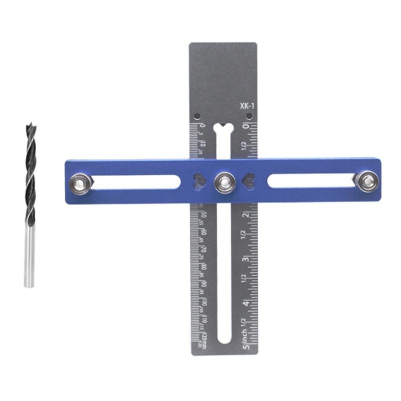 Алюминиевый фиксатор дверцы шкафа Установочный шаблон для дверцы кухонного шкафа Инструмент для быстрого позиционирования дверцы шкафа