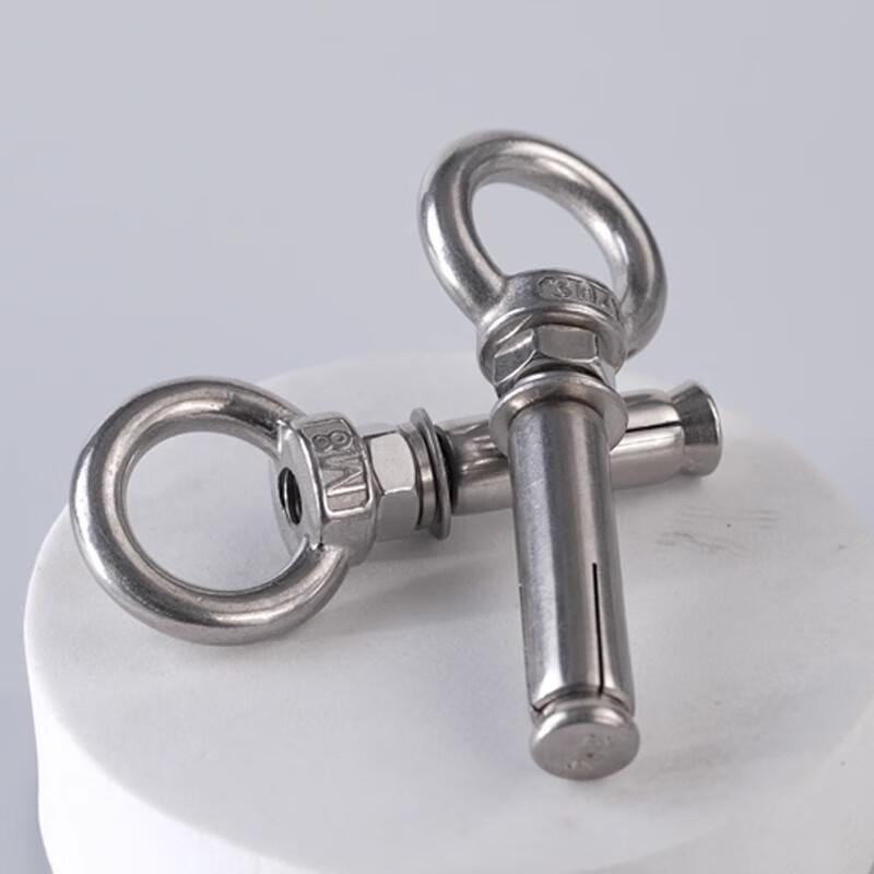 304 Stainless Steel Expansion Eye Bolt Hook