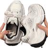 Luxury Designer Women Running Shoes Thick Bottom Platform Mixed Color Walking Sneakers Increasing Hight Skateboard Trainers