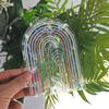Rainbow Sun Catcher Wall Stickers PVC Window Mirror Sticker Bedroom Decoration Window Decal For Home Decor Rainbow Maker