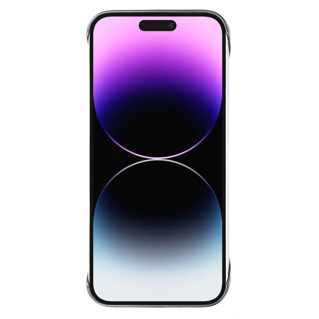 KIGC For iPhone 14 Pro Max Magnetic Case Electroplating PC+PU Phone Back Cover