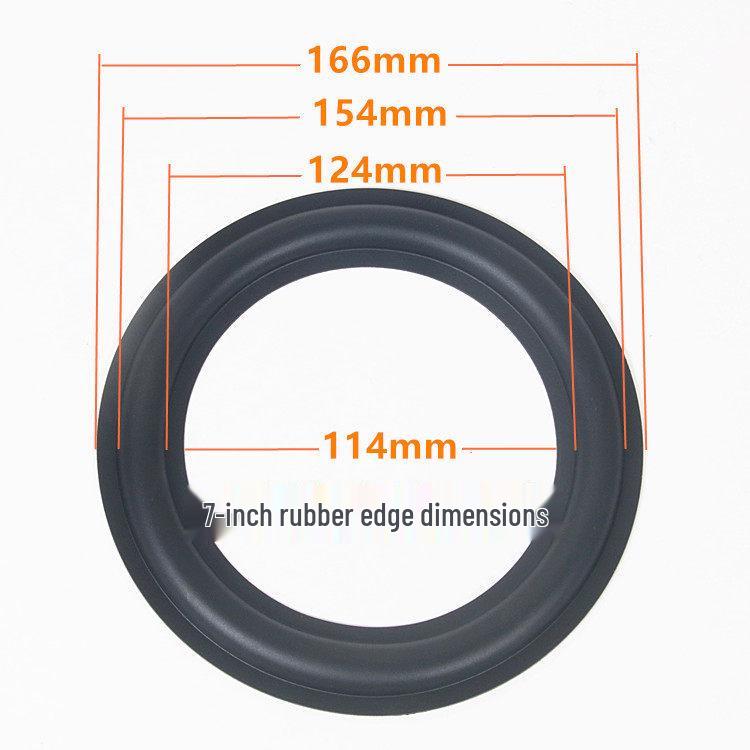 Speaker Surround Edge Repair Parts for 3, 4, 5, 6.5, 8, 10, and 12-inch Speakers