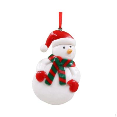 Christmas Decoration Hanging Pendant Decorative Party Supplies Soft Clay Ornament for Bedroom