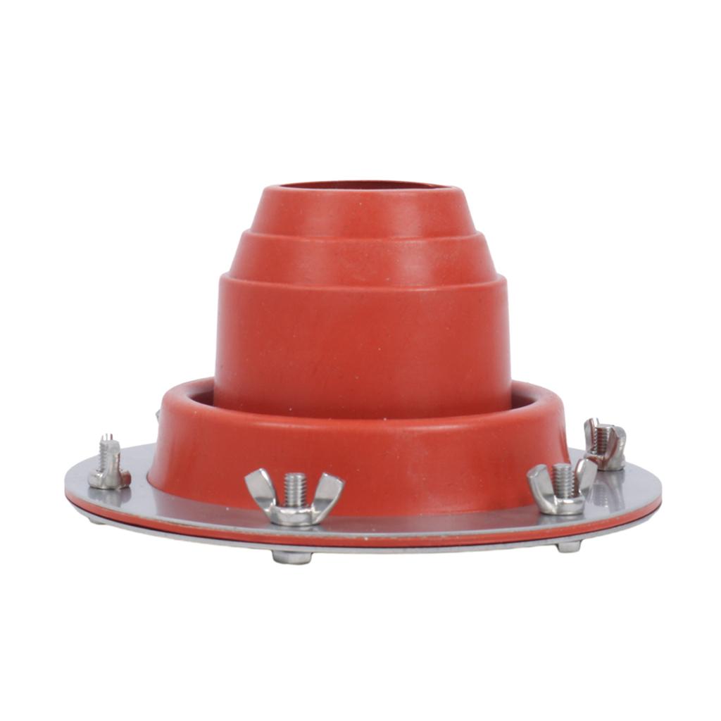 Silicone Tent Stove Jack Hot Tent Stove Chimney Heat Resistant Pipe High Temp Stove Jack Outdoor Camping Accessories