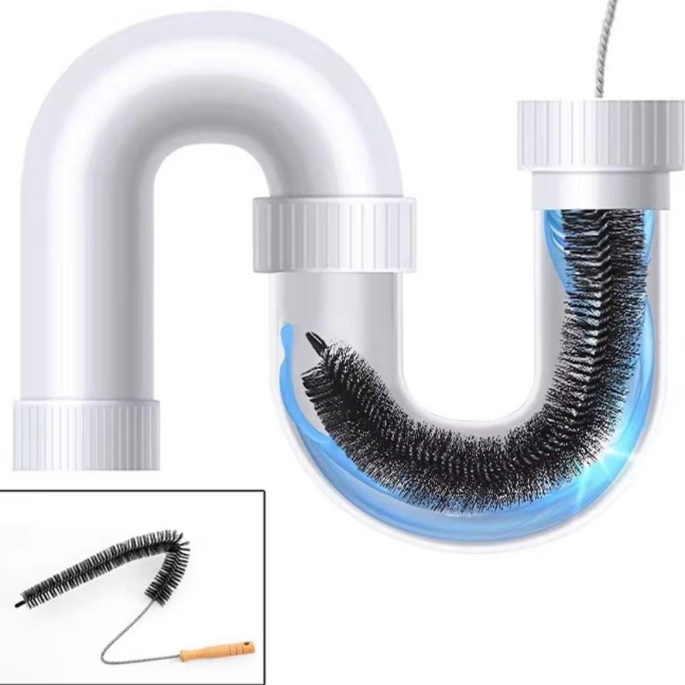 Decontamination Inner Barrel Crevice Brushes Long Handle Dryer Duct Brush