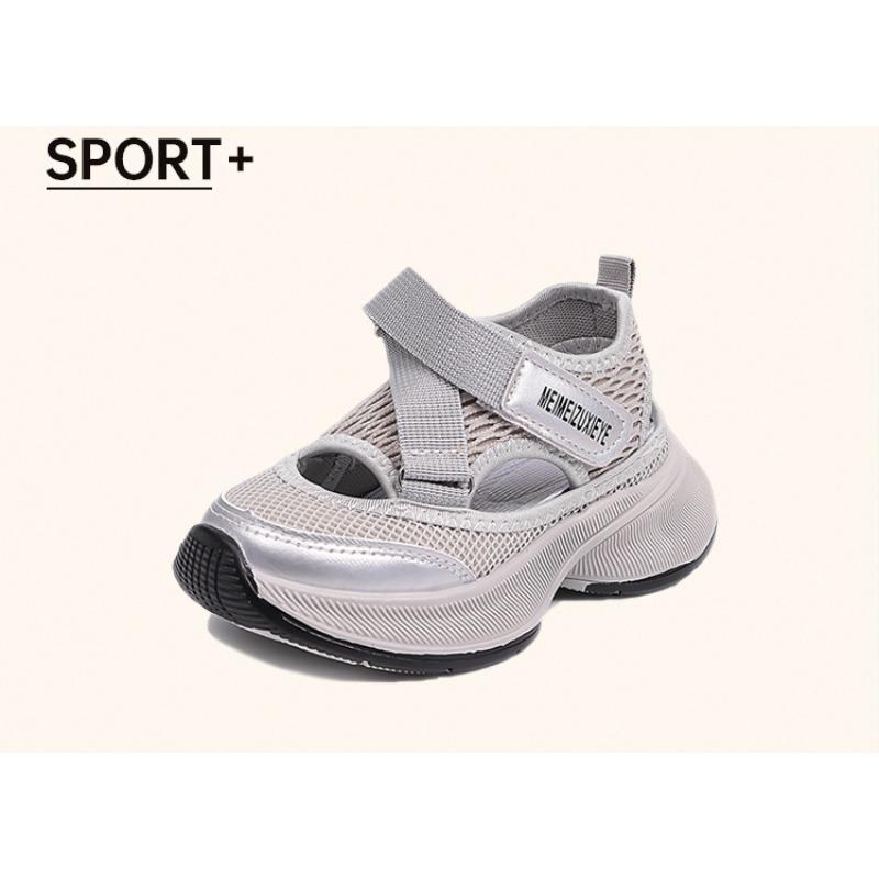 New Summer Kids' Sports Sandals - Functional Soft Sole Closed-Toe Shoes for Big Girls & Boys