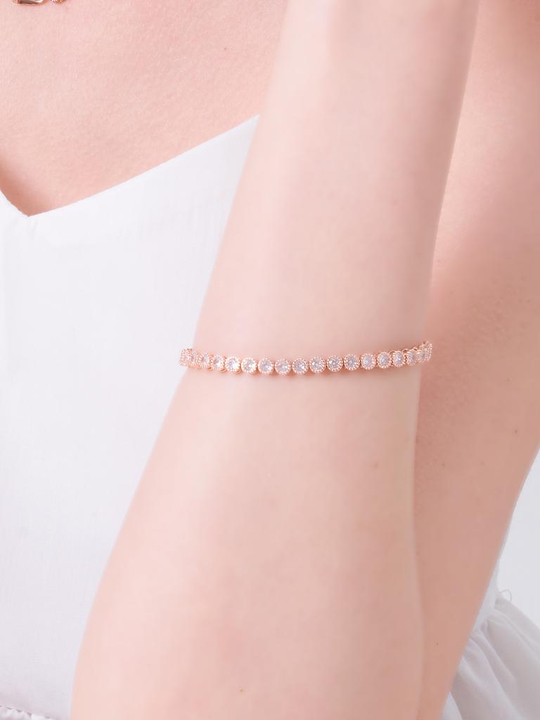 Ellejewelry Twinkle Classic Tennis Bracelet Elbrbb105