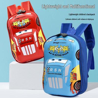 Σακίδιο Πλάτης με Σκληρό Κέλυφος με Θέμα Αυτοκίνητο για Παιδιά Ηλικίας 3-6 Ετών