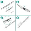 50/100pcs Knife DIY Wood Carving Fruit Food Scalpel Craft Sculpture Cutting Tool Metal Engraving Blades Knifes Wood Carving