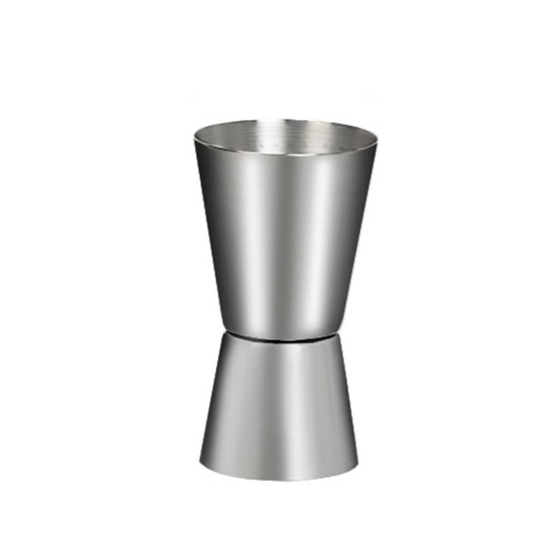 

Professional Double Partial Club Measure 4 Precise Measurements 15ml 40ml Ergonomic Unchanging Steel Barmaid Tool