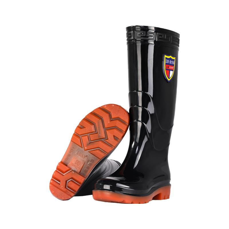 Rain Boots Wholesale Anti-slip Unisex Cheap Long Design Wellington Pvc Rain Boots Gum Boots Safety Waterproof for Men