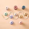 Baby-Tier-Fädelspielzeug, Baby-Fingerübungsspielzeug aus Holz, Blöcke, Montessori-Kombinationsspielzeug, pädagogisches Kinderspielzeug für Kinder