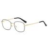 Anti Blue Light Photochromic Eyeglasses UV400 Protection Metal Frame for Outdoor Activities