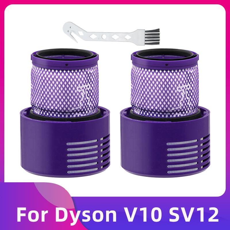 Replacement V10 Filters for Dyson V10 Cyclone Series, V10 Absolute, V10 Animal, V10 Total Clean, SV12, Replace Part No. 969082-0