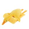 Fluffy Goose Plush Toy Soft Air Conditioning Blanket Pillow Adorable Bed Leg Hug Doll