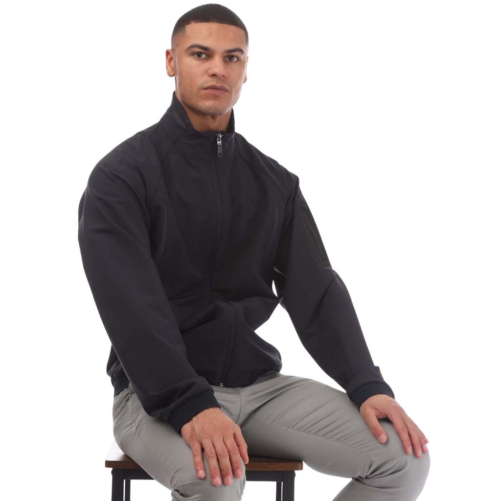 Boss Mens Zipped Athletic Track Jacket
