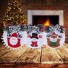 Round Christmas Hanging Pendant Delicate Xmas Tree Pendant Window Pendant  Party Decoration