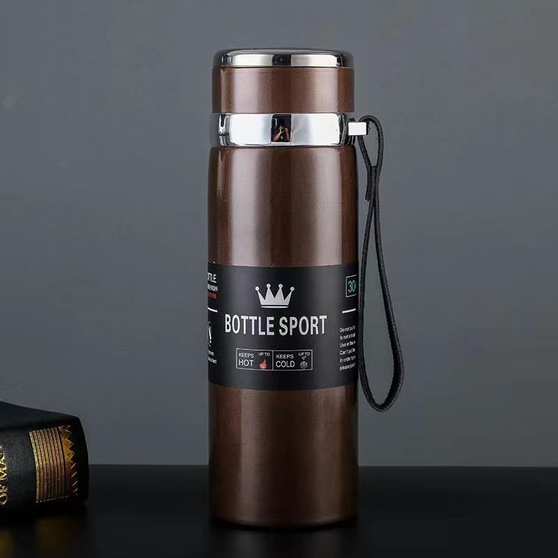 1L Thermal Water Bottle 316 Stainless Steel Tea Water Keep Cold and Hot Water Bottole Vacuum Flasks Large Capacity Sports Kettle