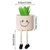 Creative Expression Character Flower Pot Handicraft Ornaments Garden Decoration
