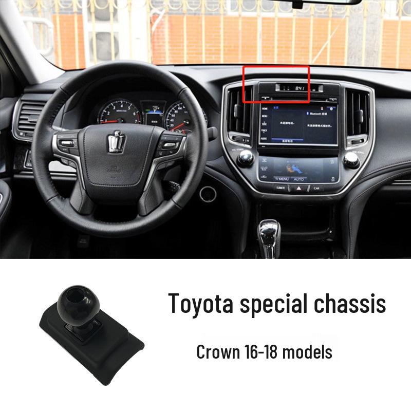 Car Phone Holder for Toyota 6th Gen Camry, Corolla, Highlander - Clip Base Accessory