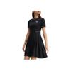 New FILA HERITAGE Short Sleeved Dress Women's Jet Black F11W438312FBK